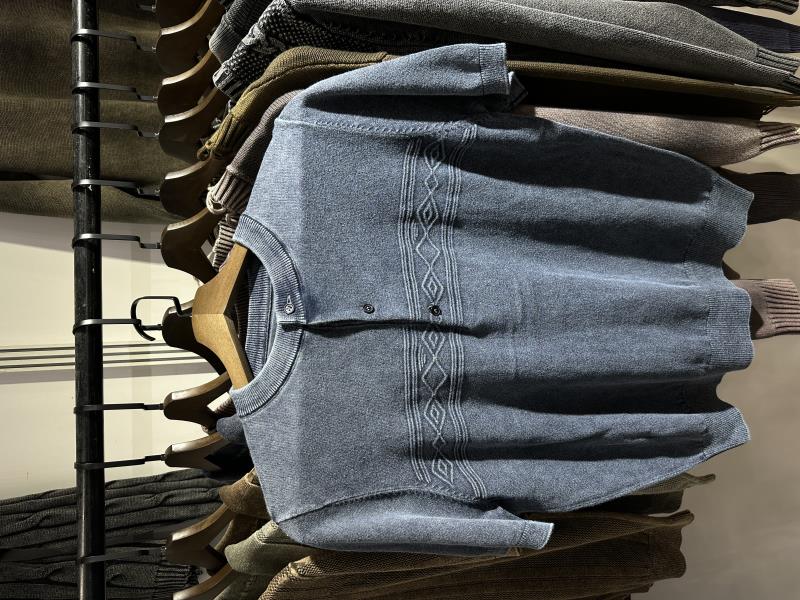 Yushengda vintage washed knitwear sample